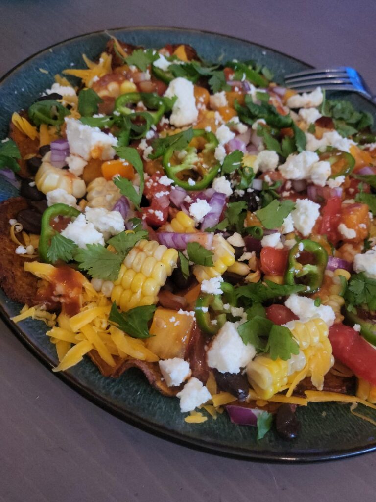 sweet potato nachos.