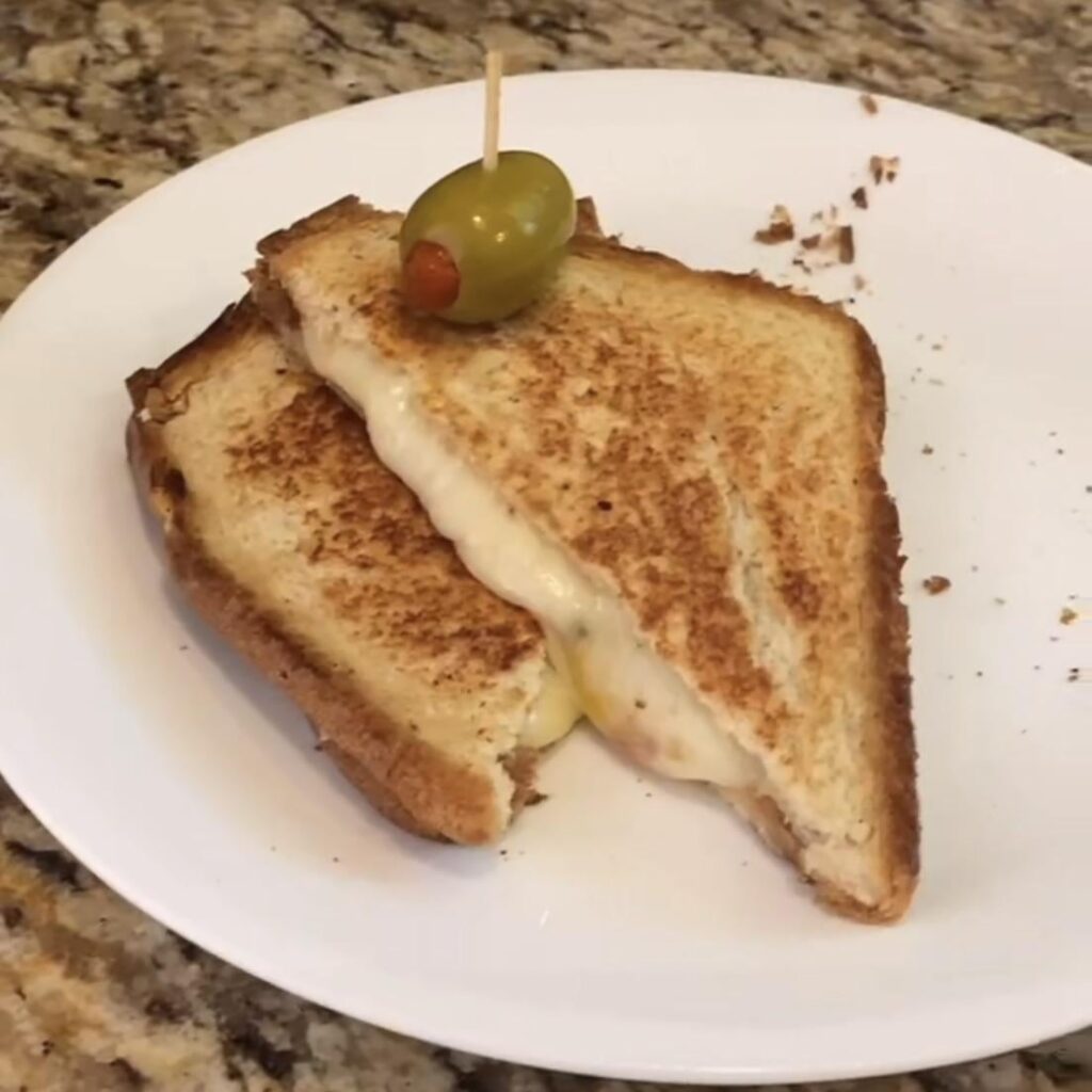 Three Cheese Grilled Cheese