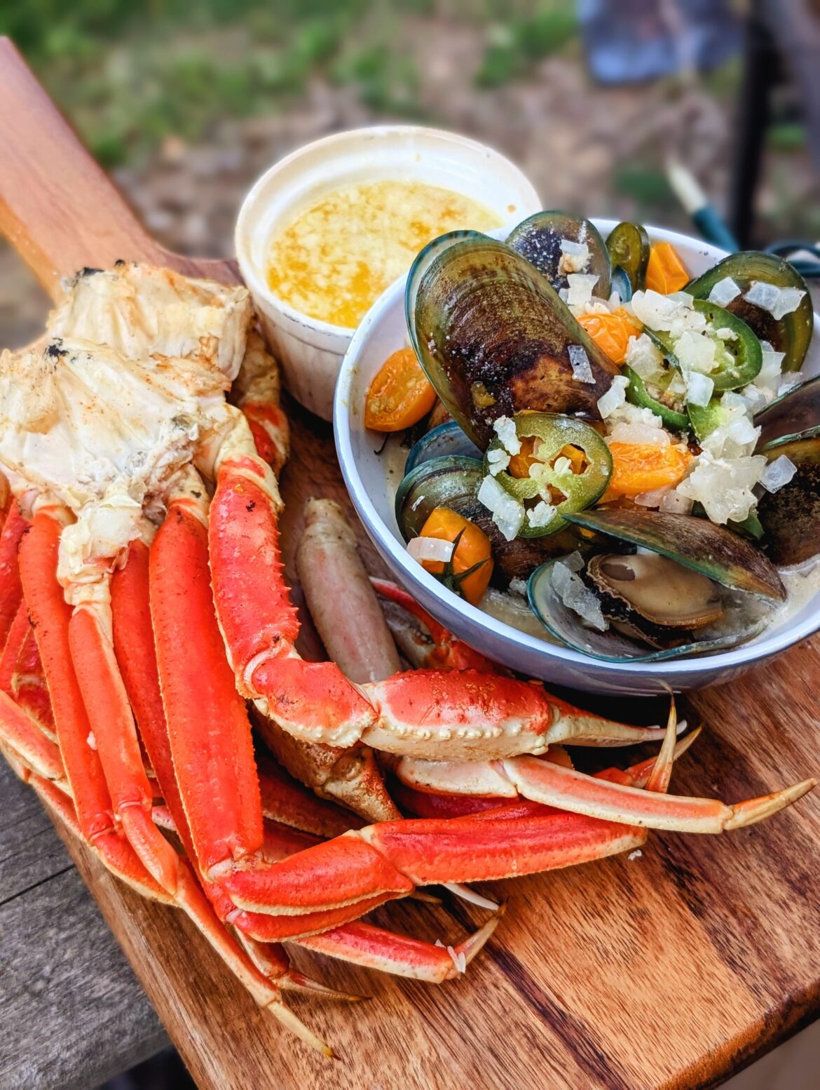 Made myself a little surf & surf today