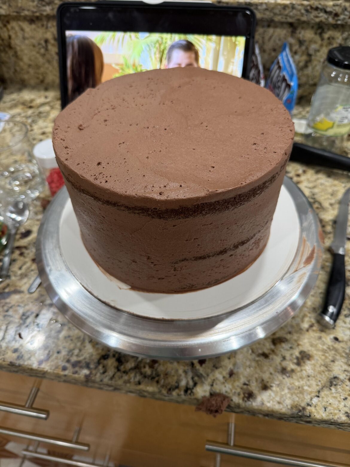 Not decorated yet, but proud of the base I got going