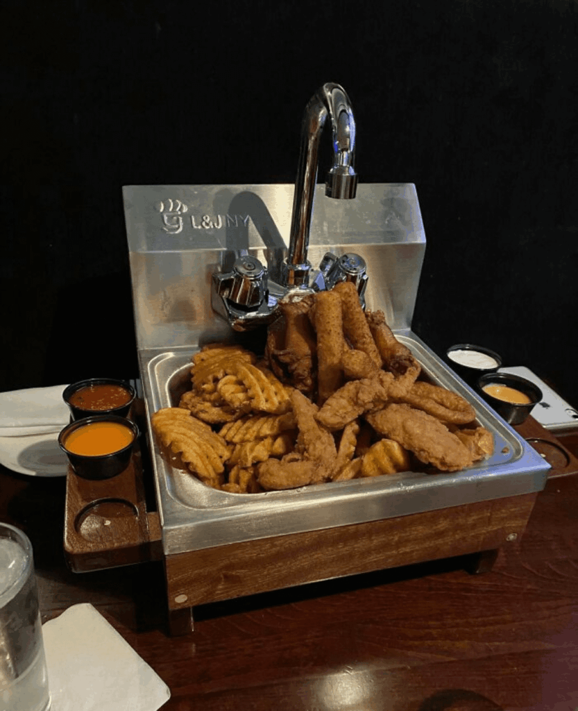 There better be honey mustard flowing out the nozzle.