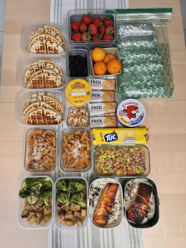 Meal prep for Monday through Friday!