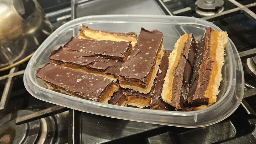 Keto Twix Bars