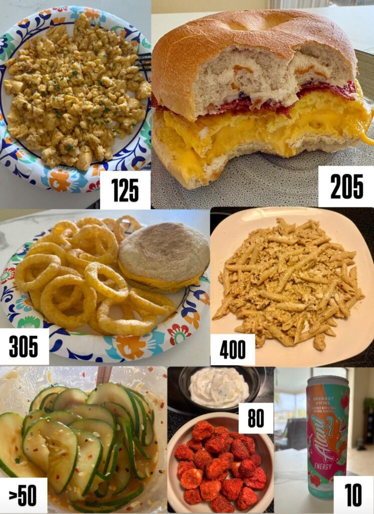 feels like i’m cheating the system lol [1175 cals!]