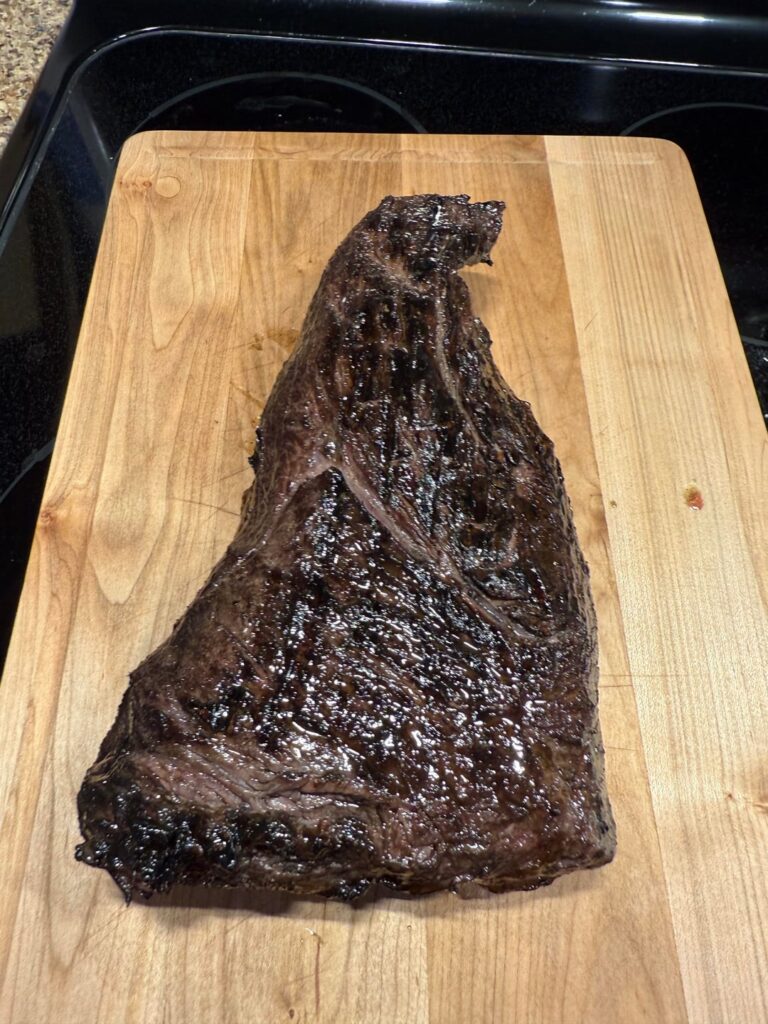 First attempt at a Tri-Tip with the fat cap