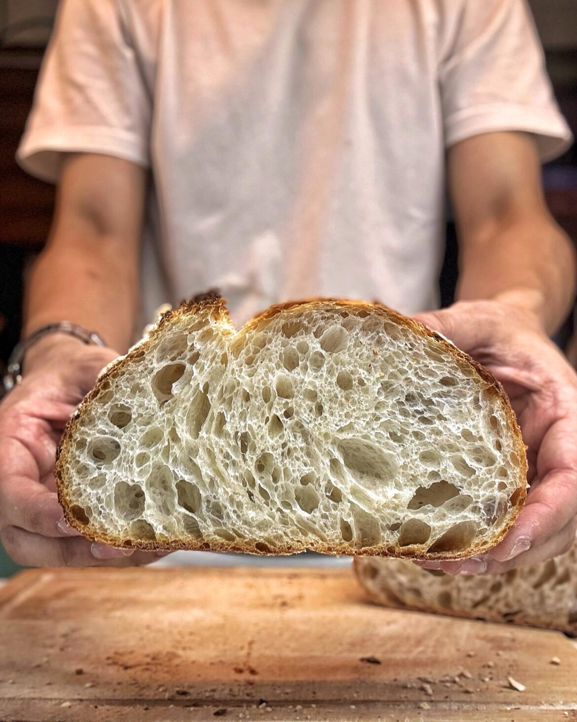Lacy Crumb Sourdough