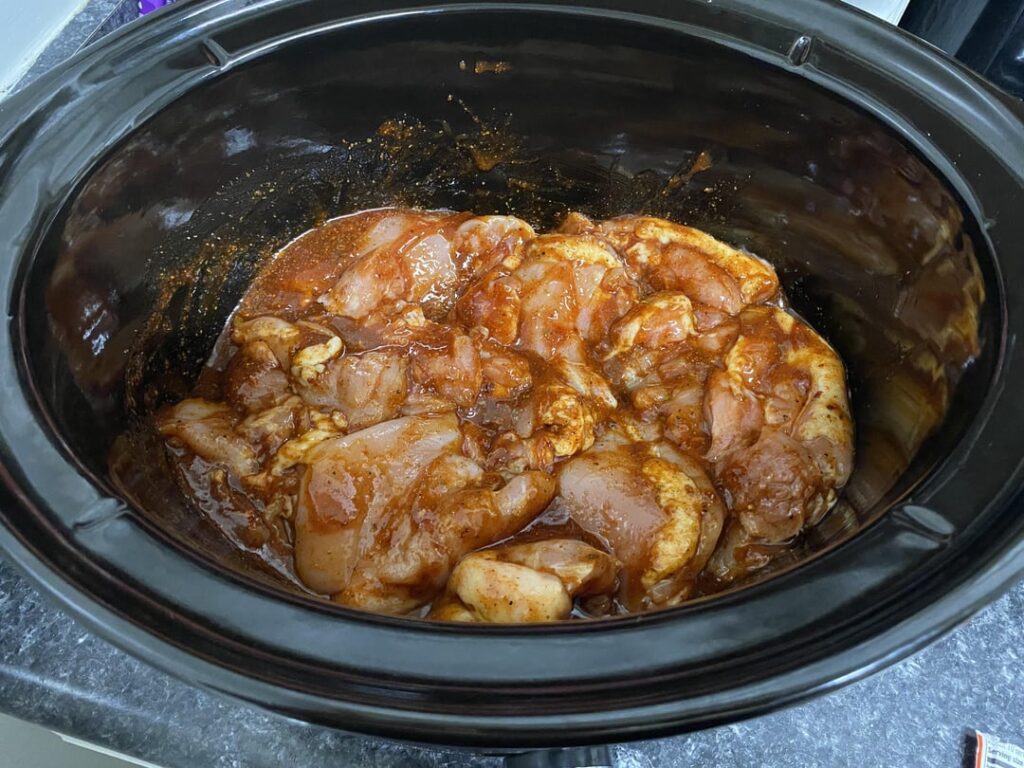 BBQ chicken thighs BBQ chicken thighs