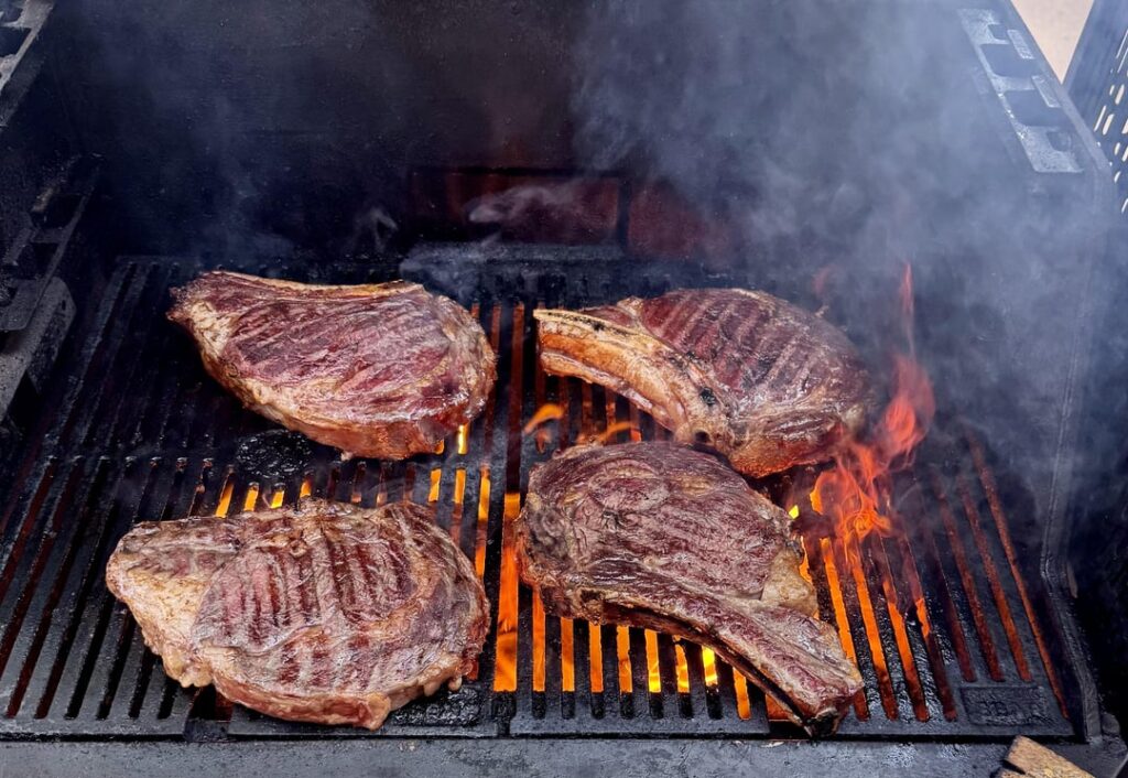 Last steak night as family before son goes off to college Last steak night as family before son goes off to college