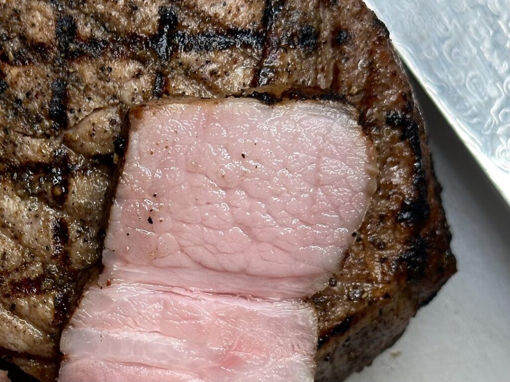 Thick cut pork chops