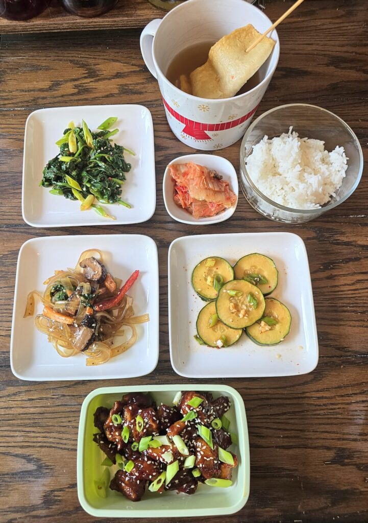 Second Time Making Banchan!