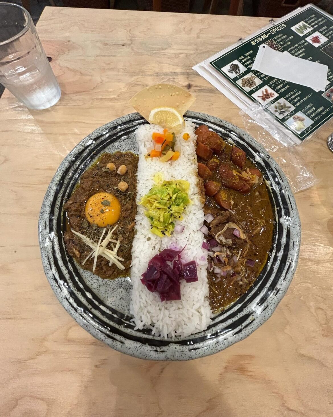 Curry from my last trip to Kagoshima