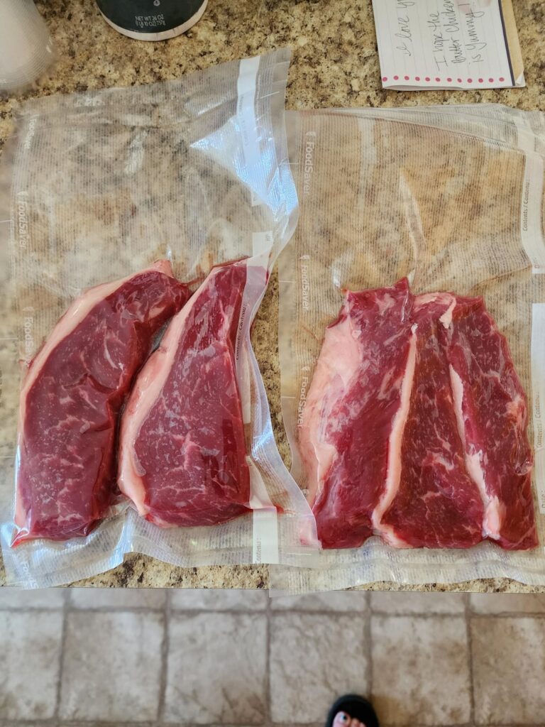 Can I increase the cook of a steak the next day?