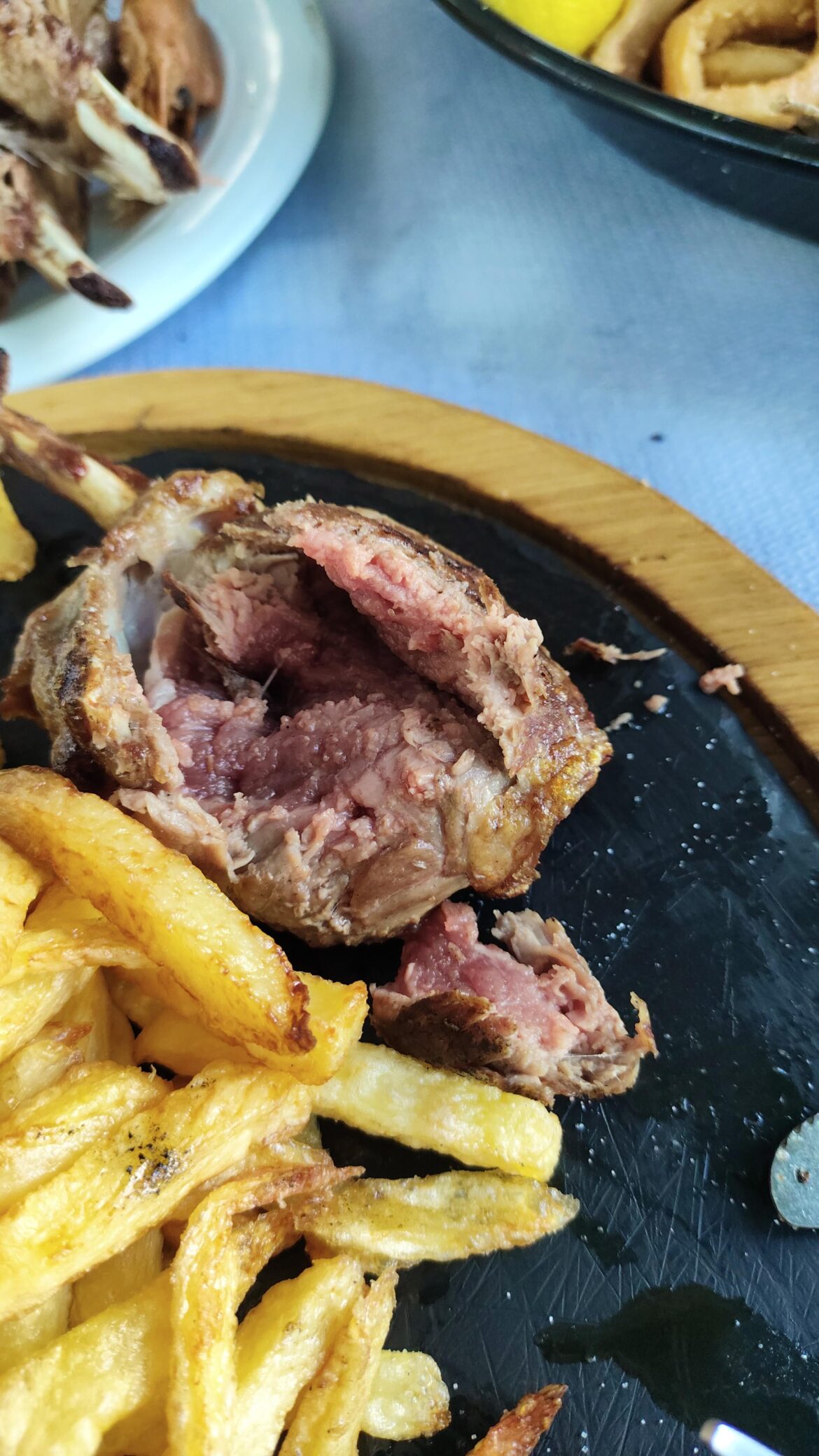 Lambchops, are they raw or am I crazy?