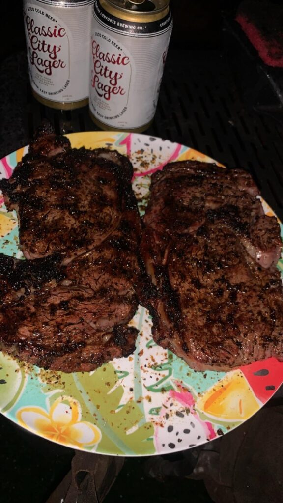 My fiancée wanted longhorn, I decided to give it a try at home