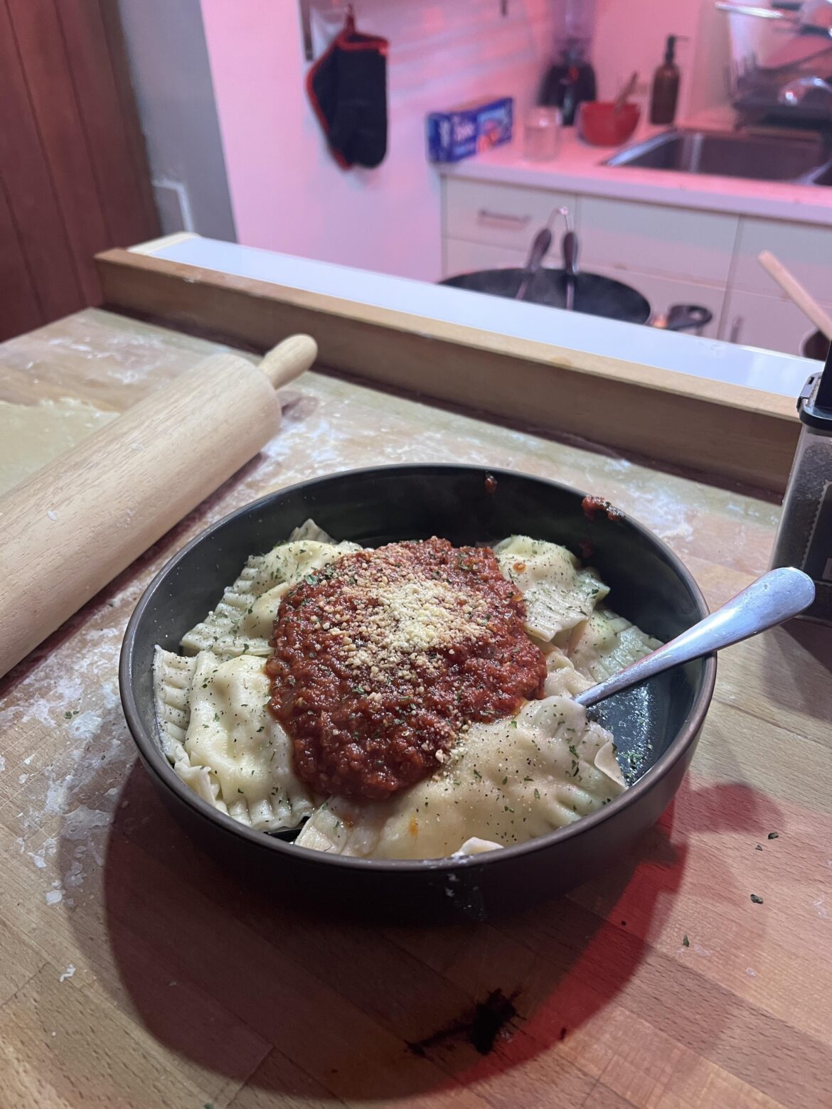 Made Pasta for the first time!! Made Pasta for the first time!!