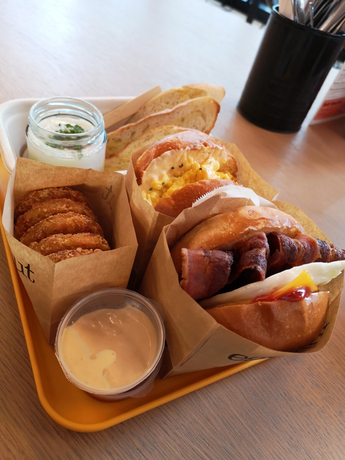 breakfast at eggslut