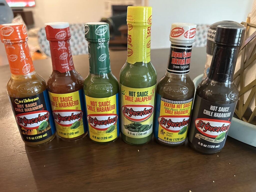 El Yucateco assortment El Yucateco assortment