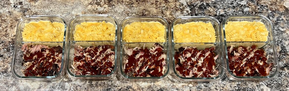 Pulled pork & mac and cheese!
