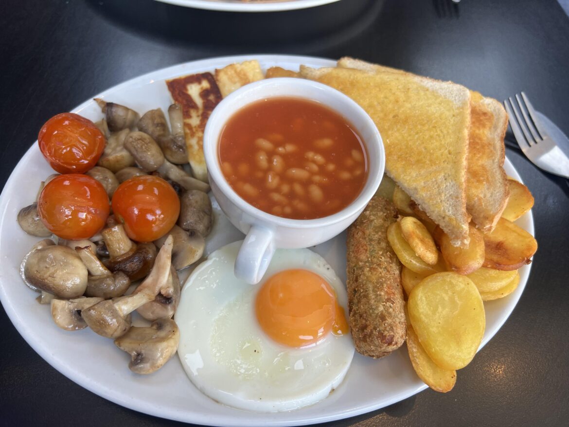 Let’s have a veggie option