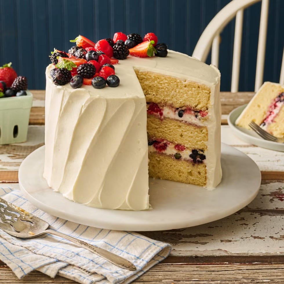 labor day desserts chantilly cake