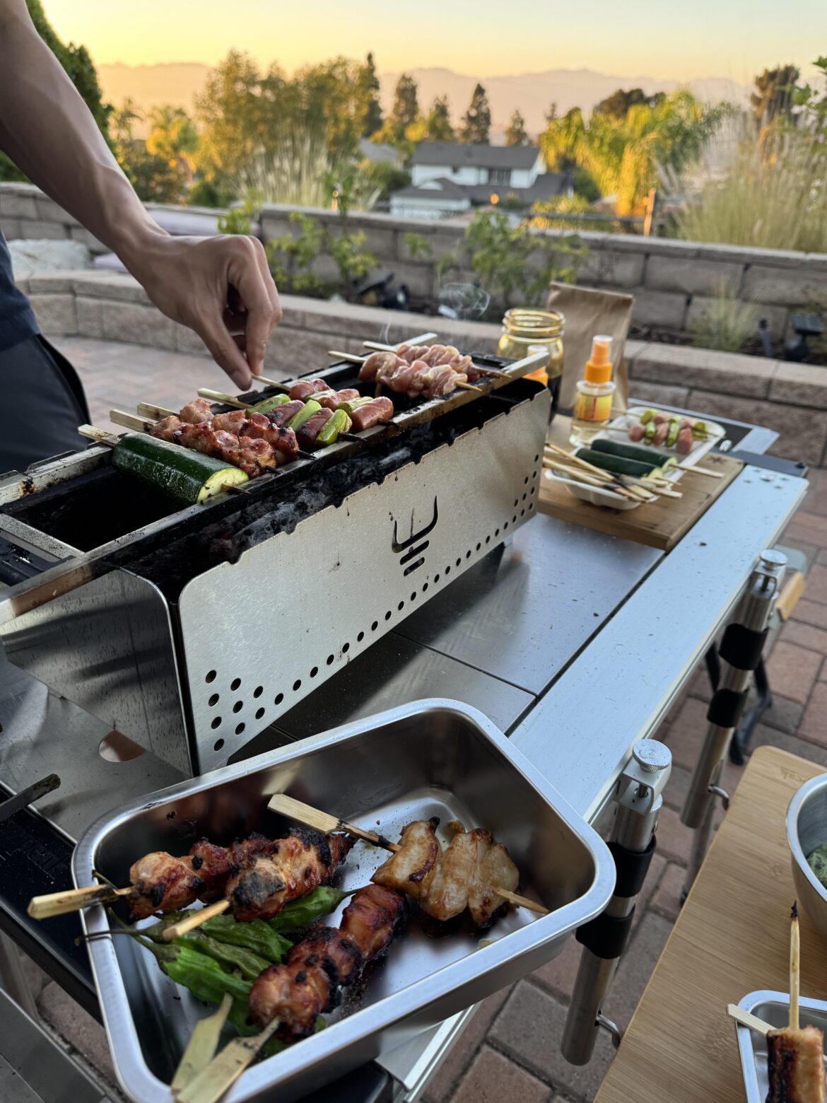backyard yakitori tonight!