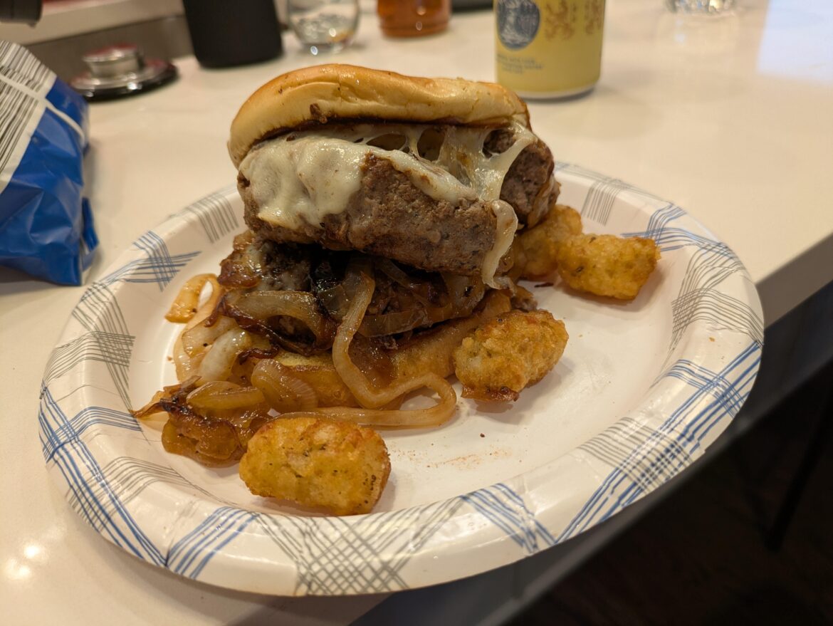 MY double split on me