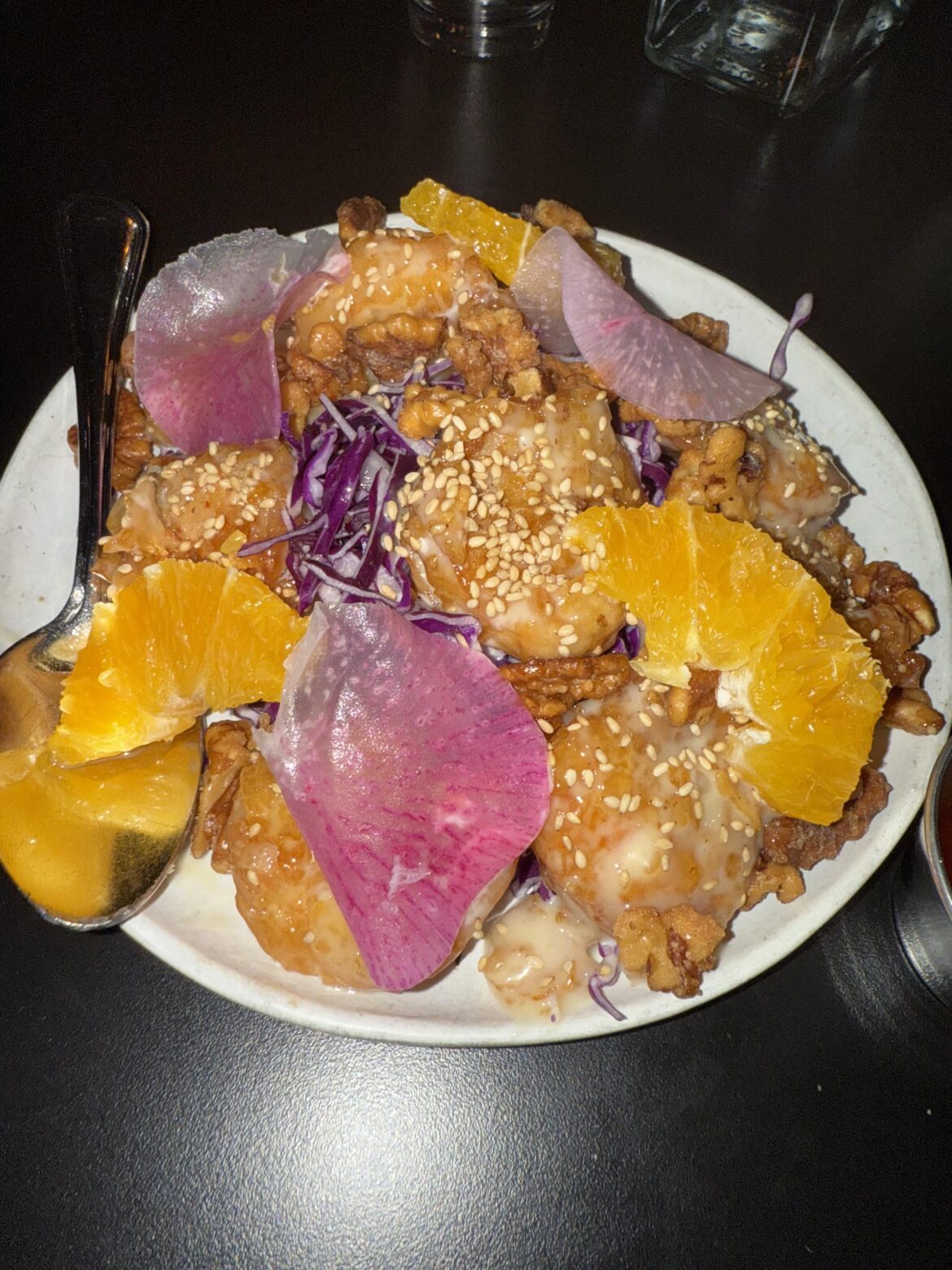 Walnut shrimp from little fatty