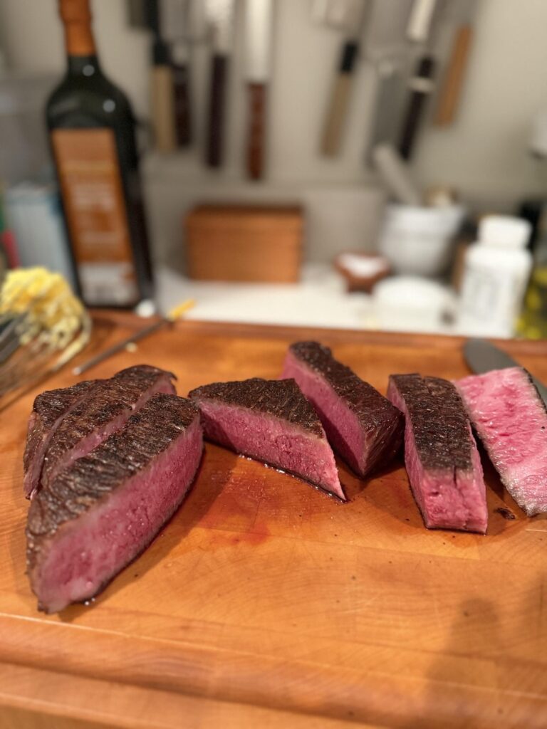 A5 Wagyu SRF Denver/Zabuton 2.45h @ 137f A5 Wagyu SRF Denver/Zabuton 2.45h @ 137f