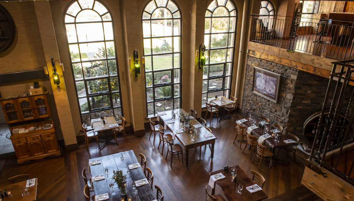Step back in time at this beautiful heritage Barossa winery, now serving a Med-infused menu