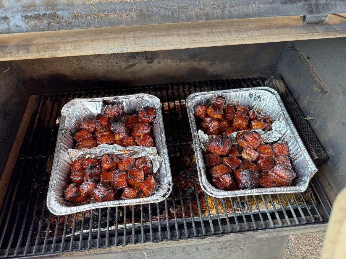 Buddy of mine made some burnt ends!