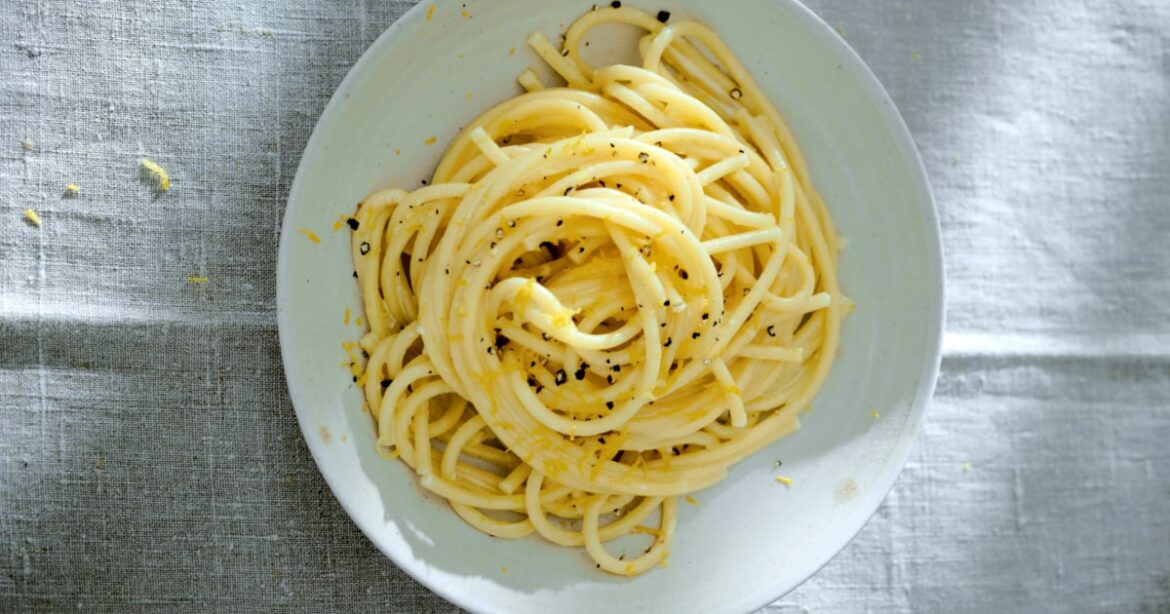 Lemon Spaghetti Recipe