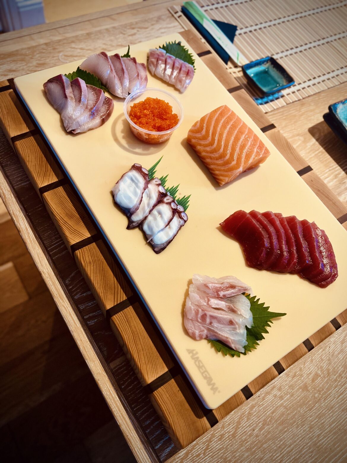 Sashimi Omakase at home on a Friday night