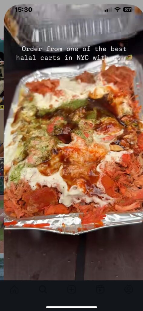 Anyone know what this exact order is, with sauces? Which cart? Thanks