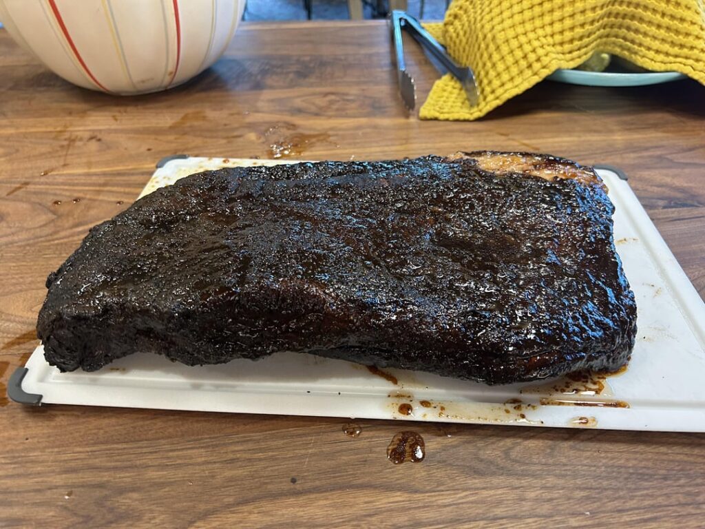 18 hour brisket, second attempt