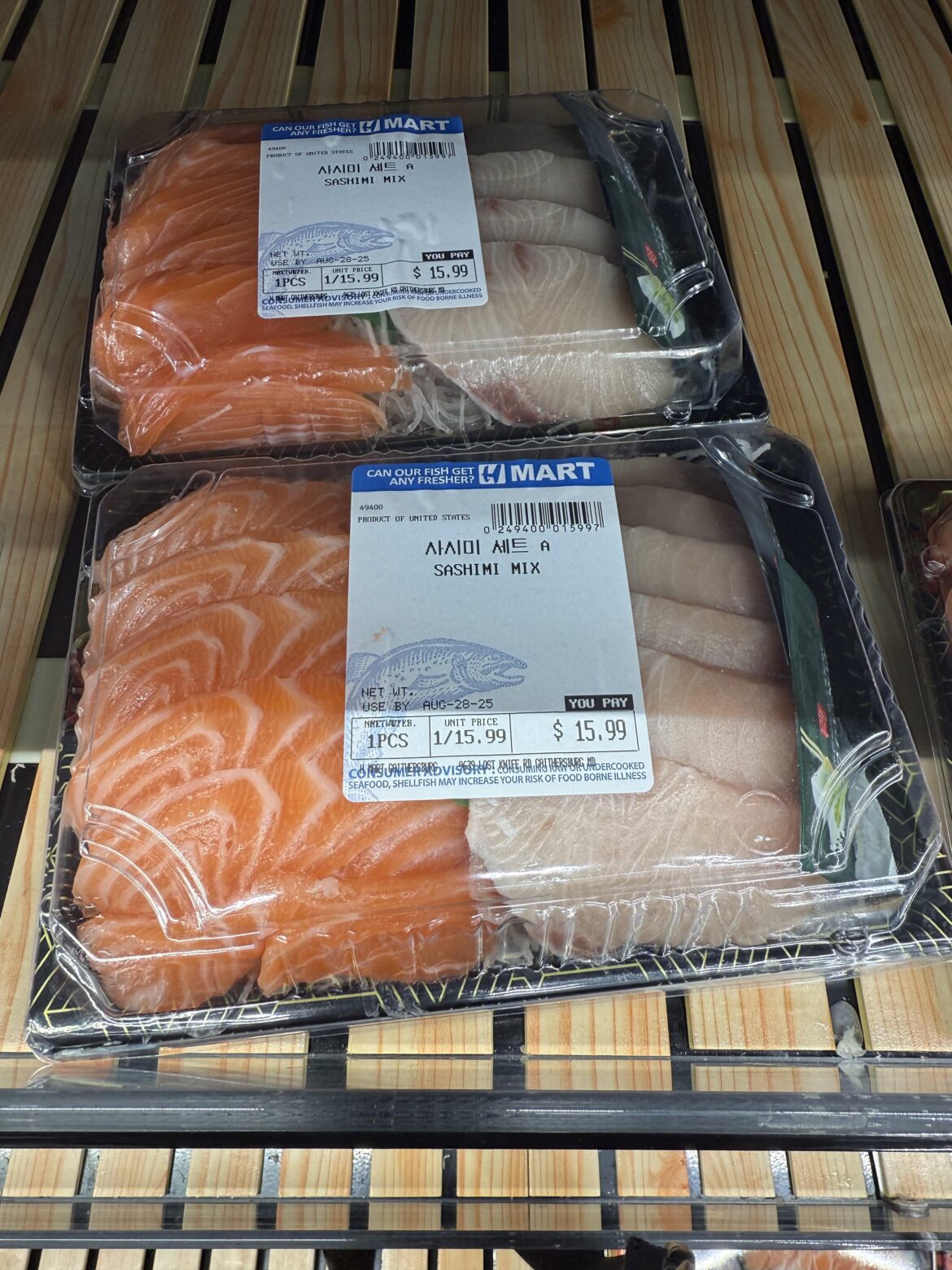 What type of fish is to the right