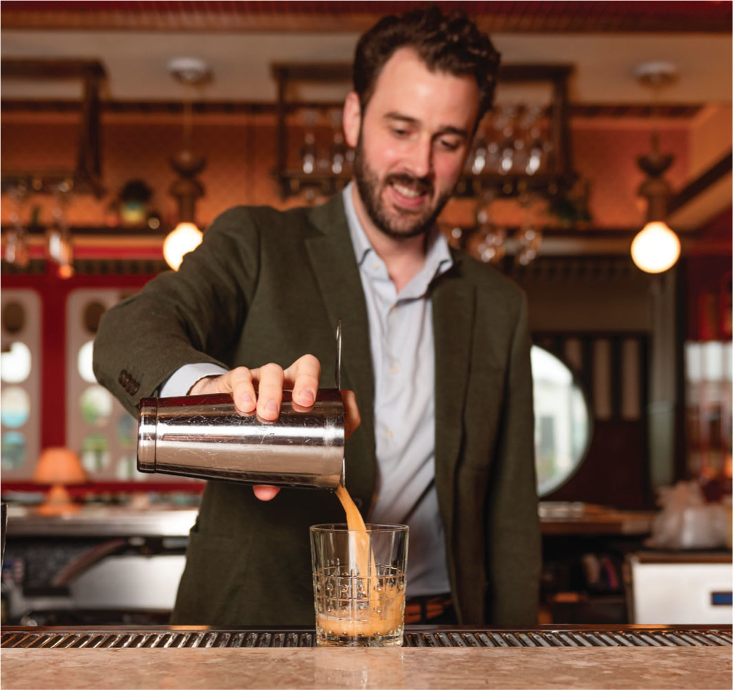 Beverage director Thomas Stevens