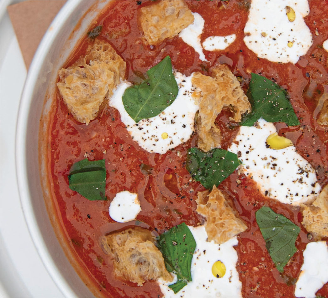 Summer gazpacho