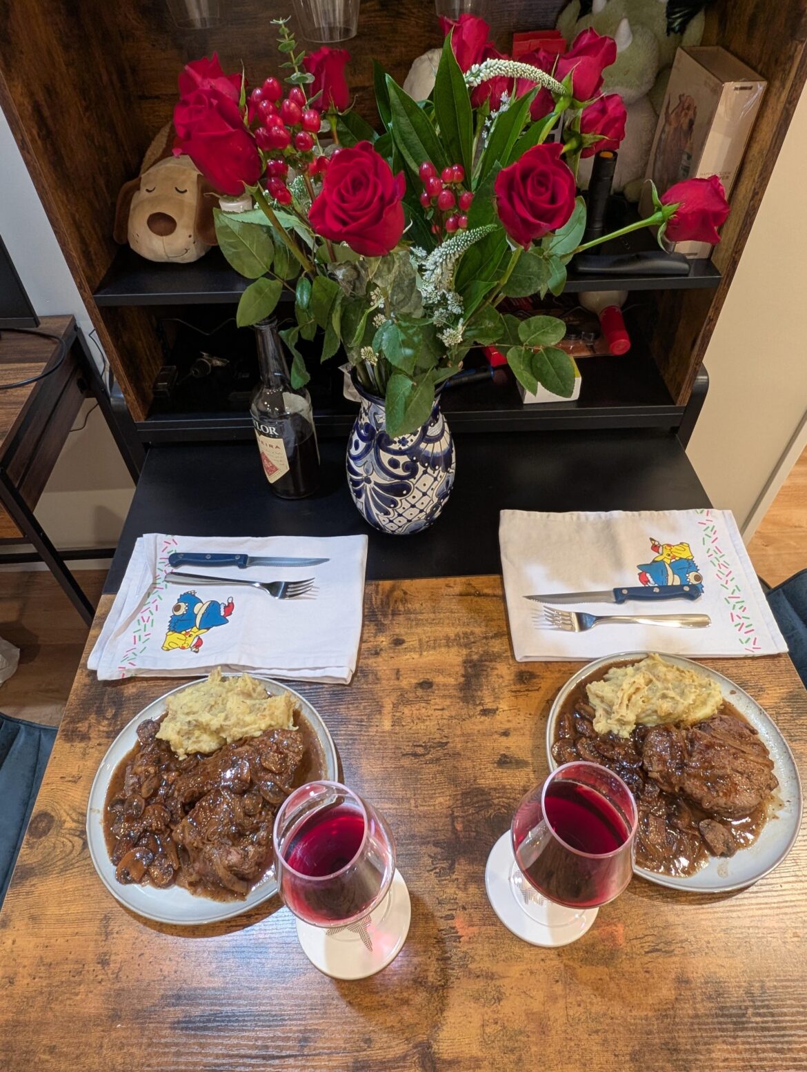 Birthday Dinner: Steak Diane