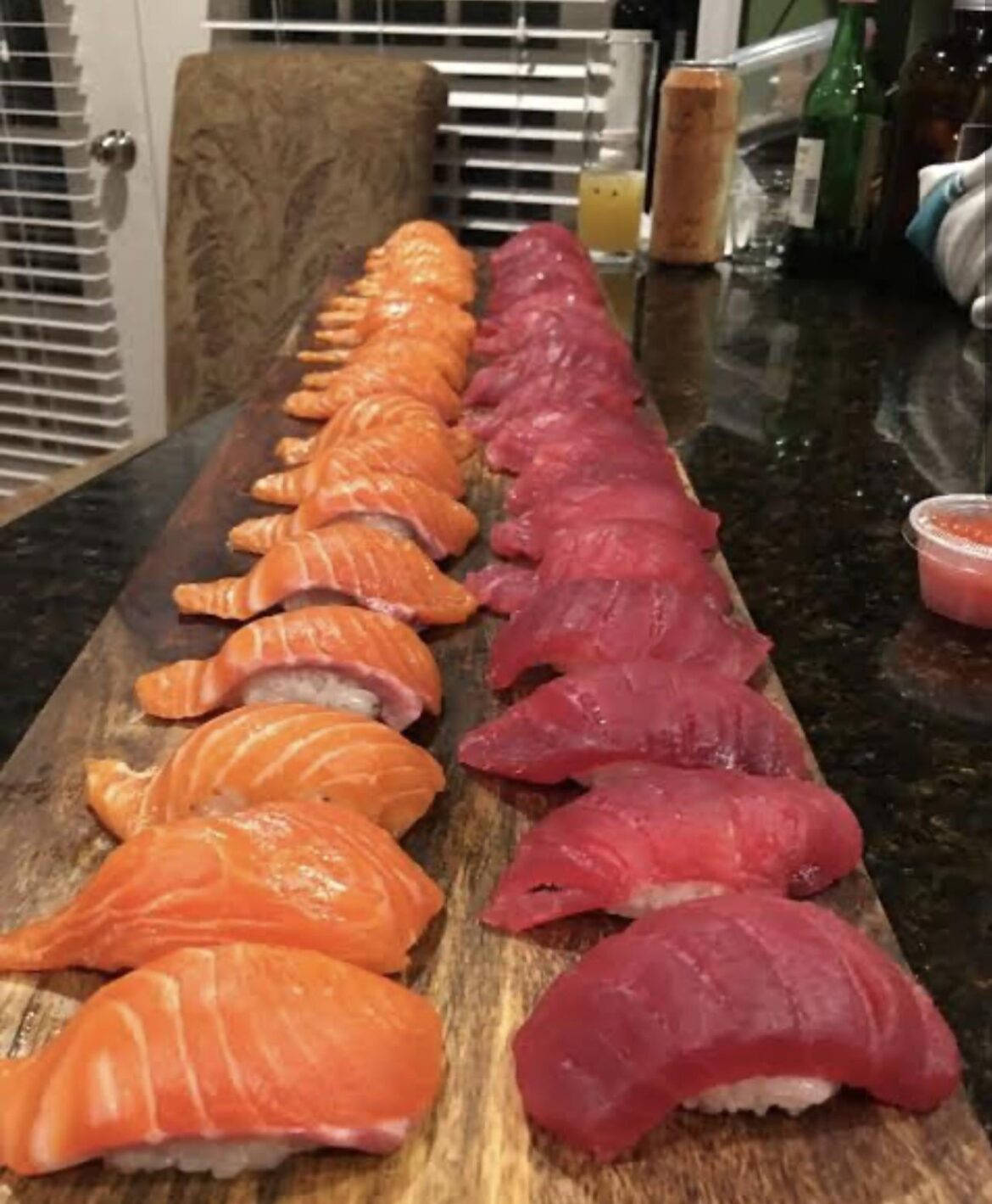 What I woke up too sushi