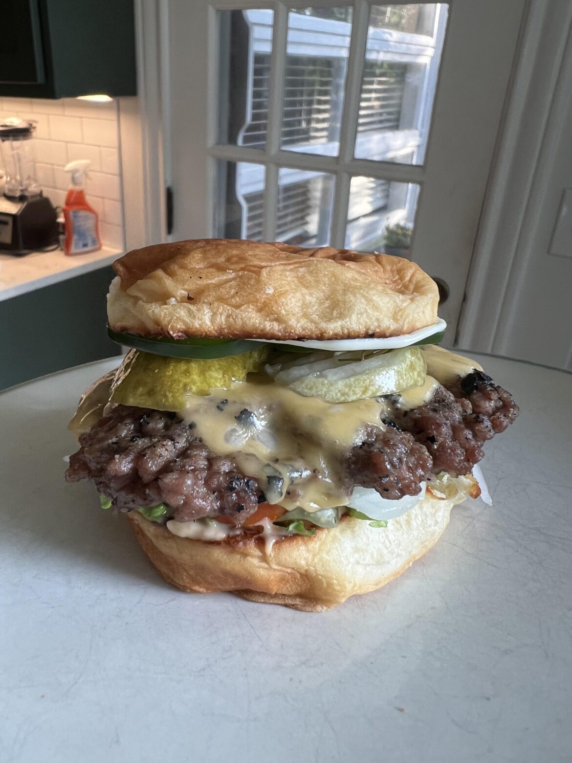 Grilled up some cheeseburgers!