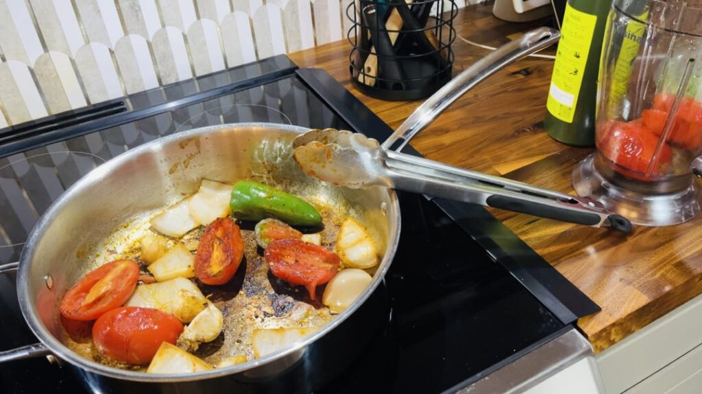 Second time making salsa.