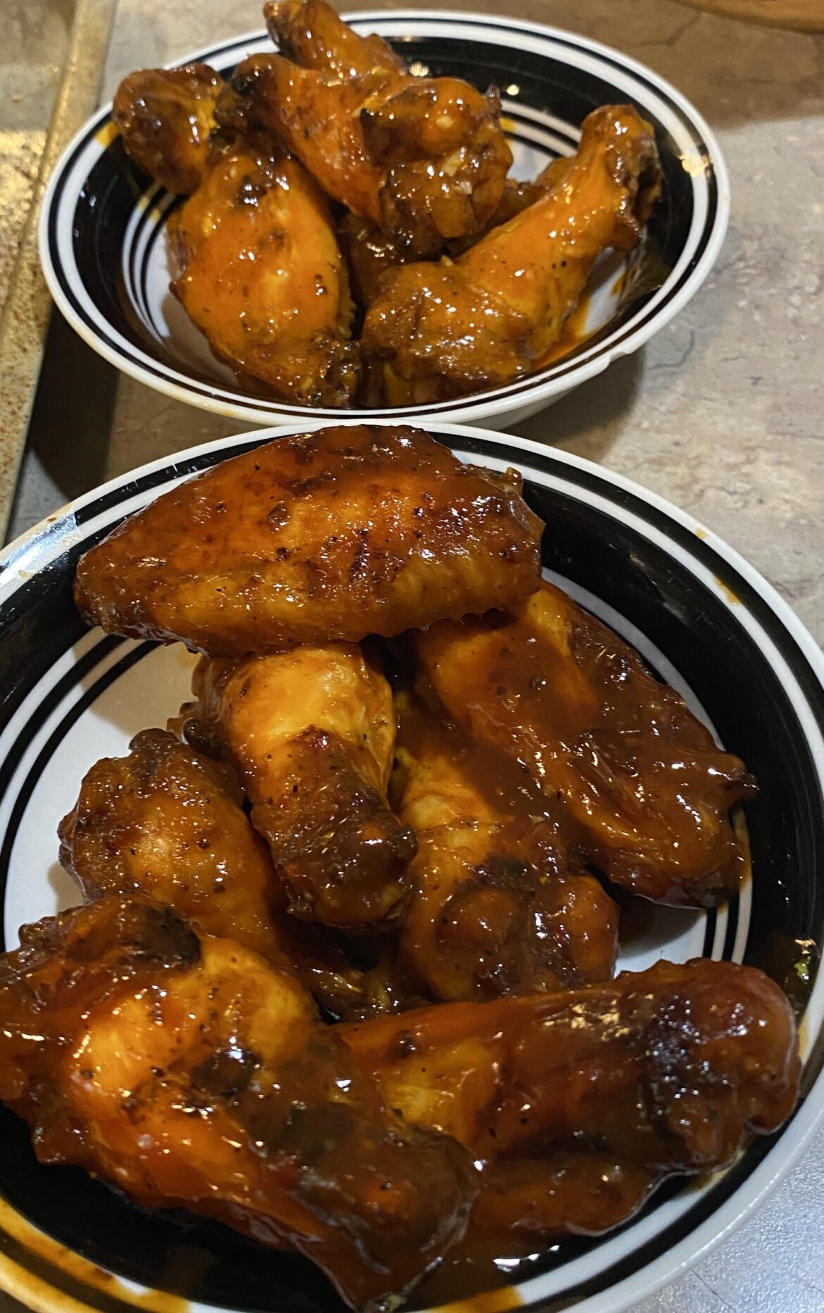 First time smoked wings