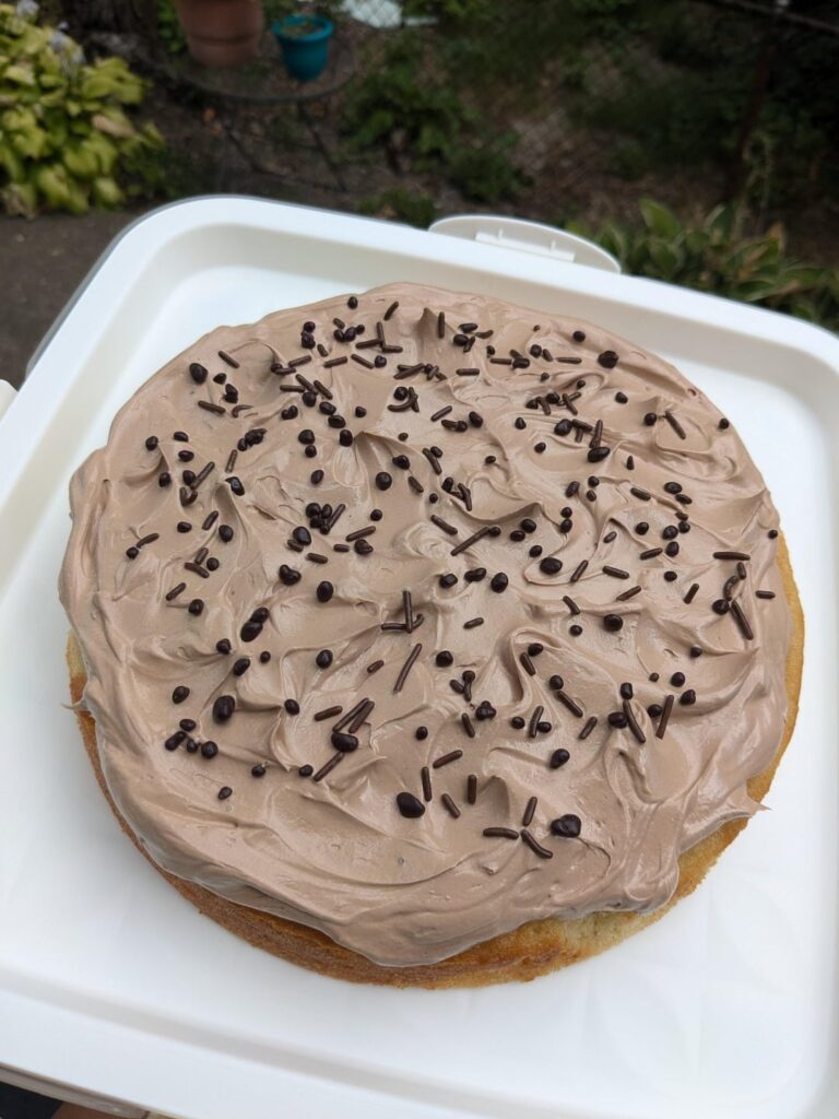 Continuing Dad’s tradition: “First Day of School” cake Continuing Dad's tradition: "First Day of School" cake