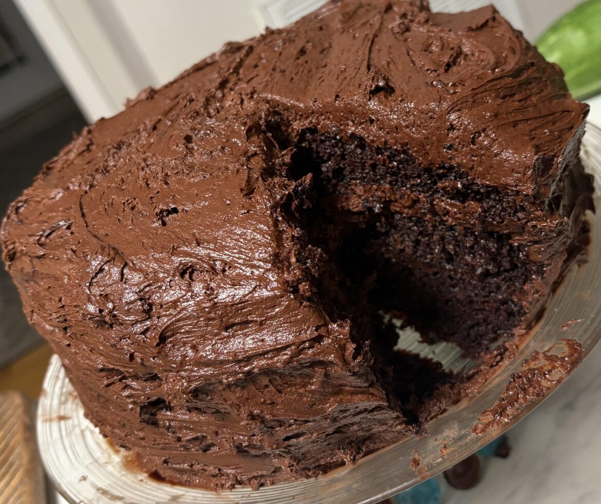 Death by chocolate cake