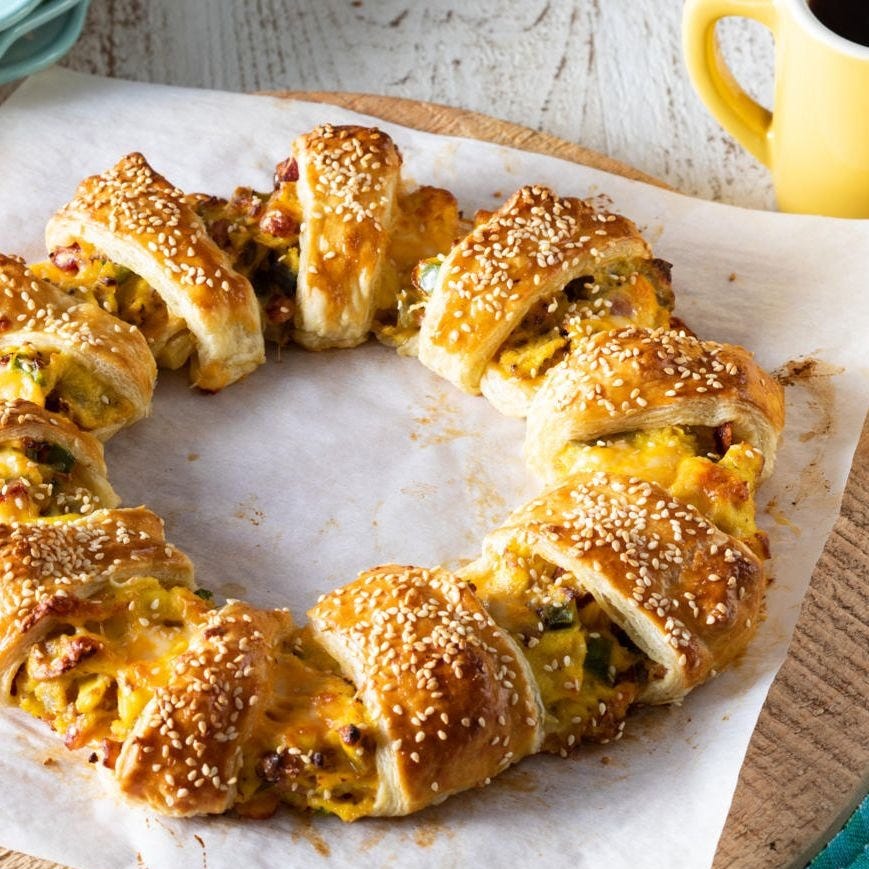 mothers day brunch bacon brunch ring