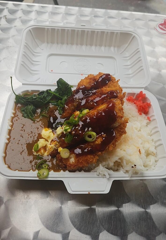 Chicken curry katsu at Takoyaki6ix