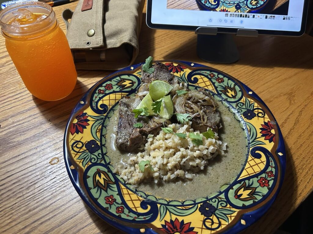 Green Curried Lamb Loin Chops