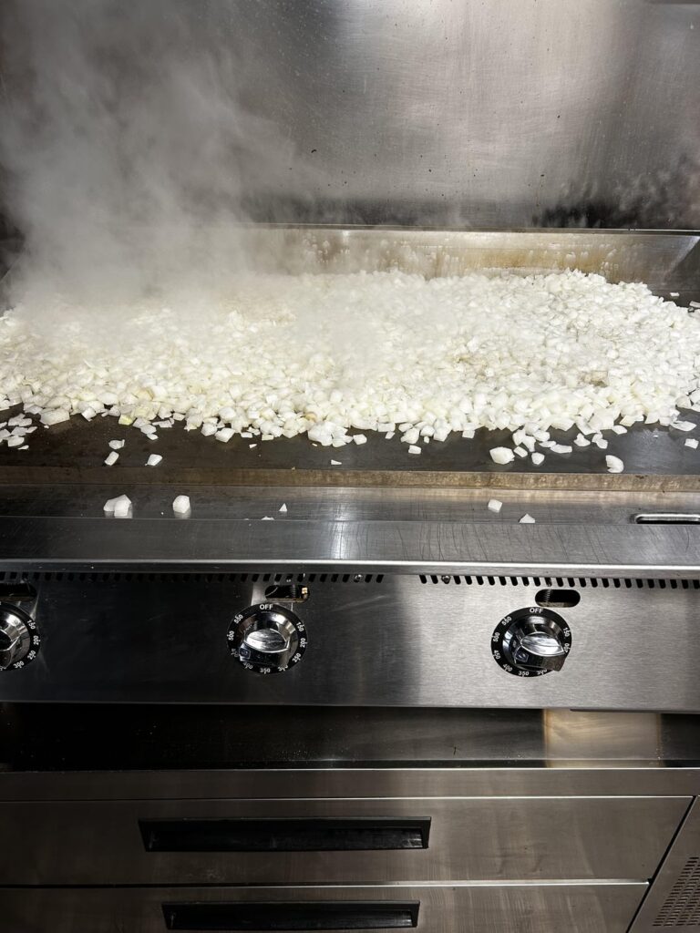 Cookin up some onions for work