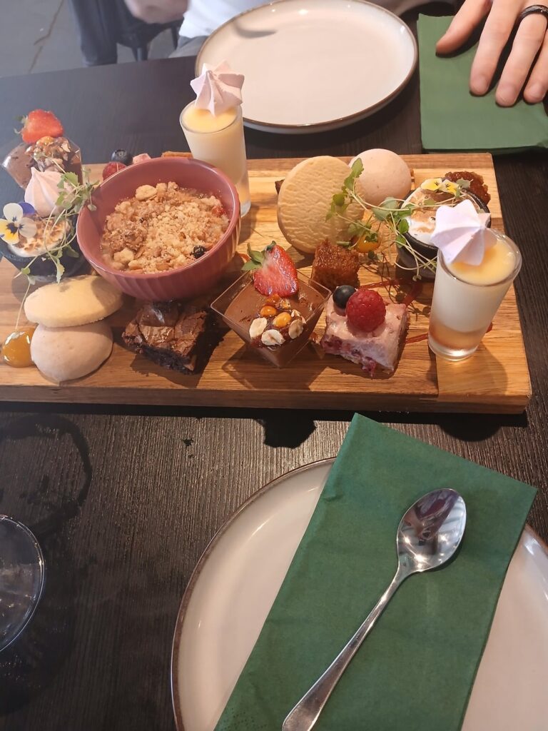 Sunday dinner and dessert board for two