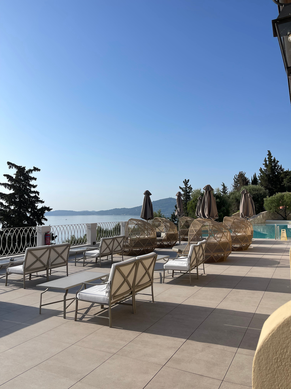 nido pool corfu